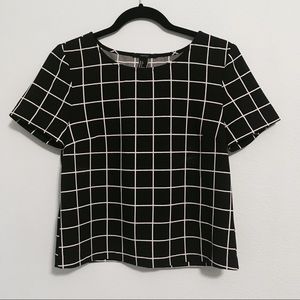 BRAND NEW grid pattern shirt